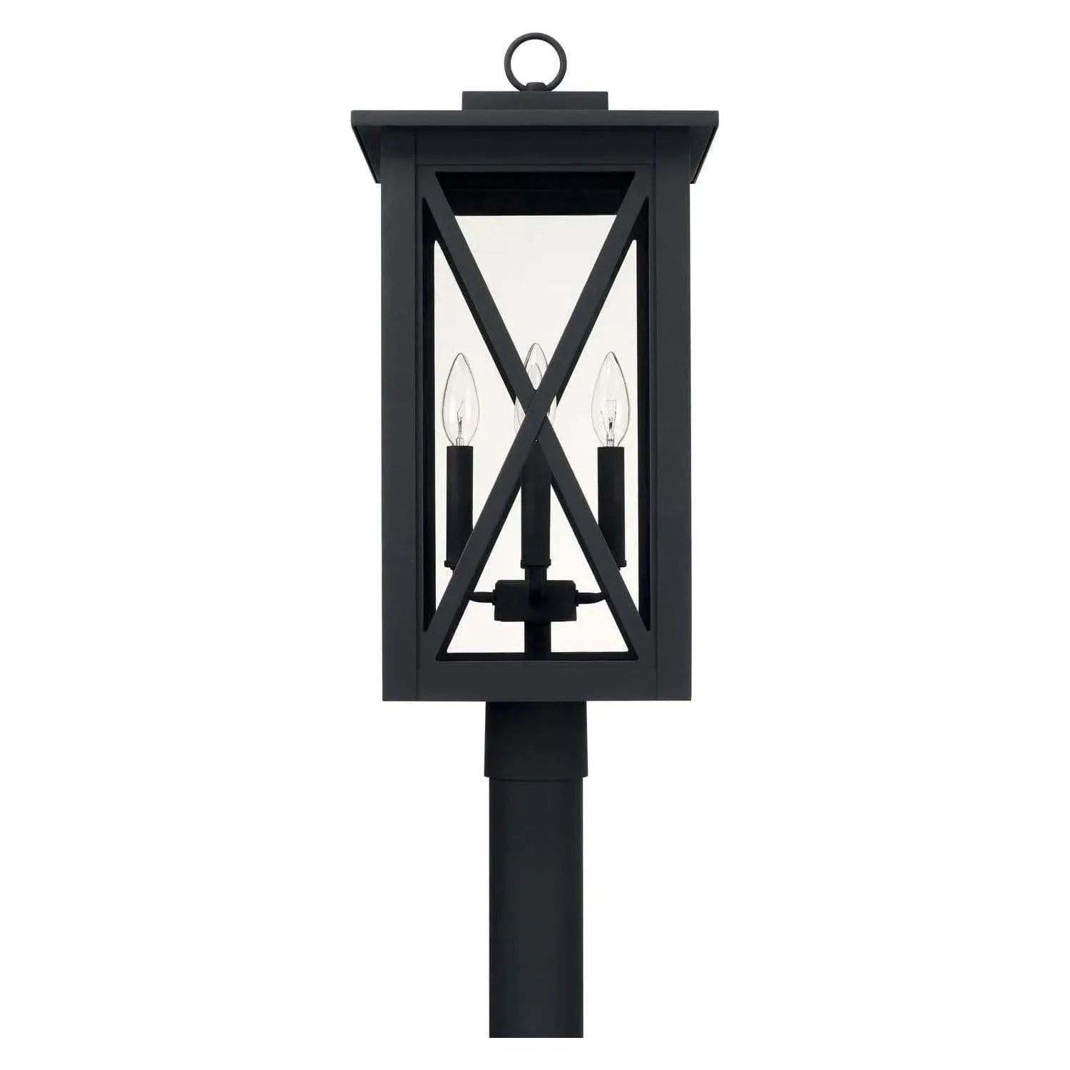 Capital Lighting Fixture Company - Avondale Outdoor Post Lantern - 926643BK | Montreal Lighting & Hardware