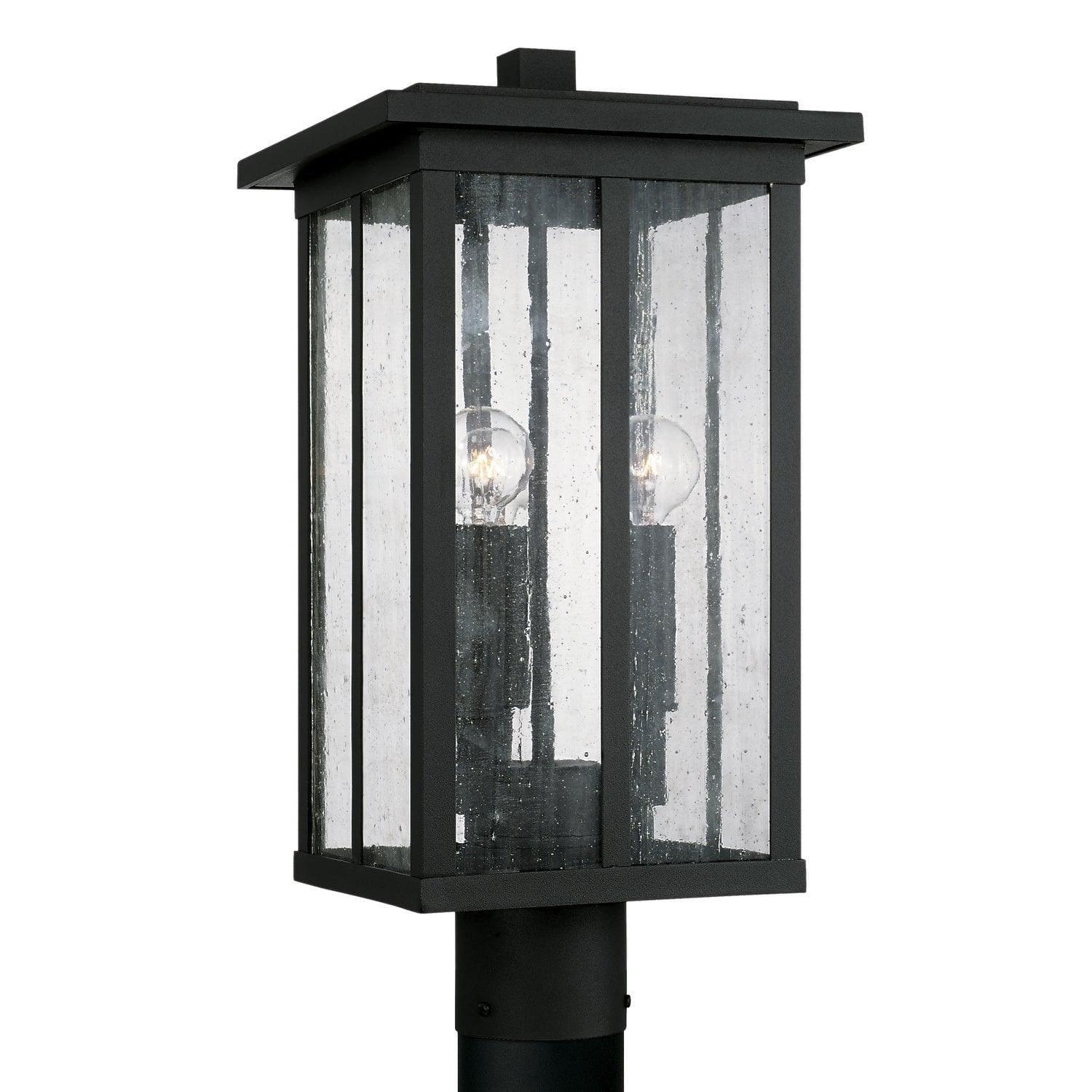 Capital Lighting Fixture Company - Barrett Outdoor Post Lantern - 943835BK | Montreal Lighting & Hardware