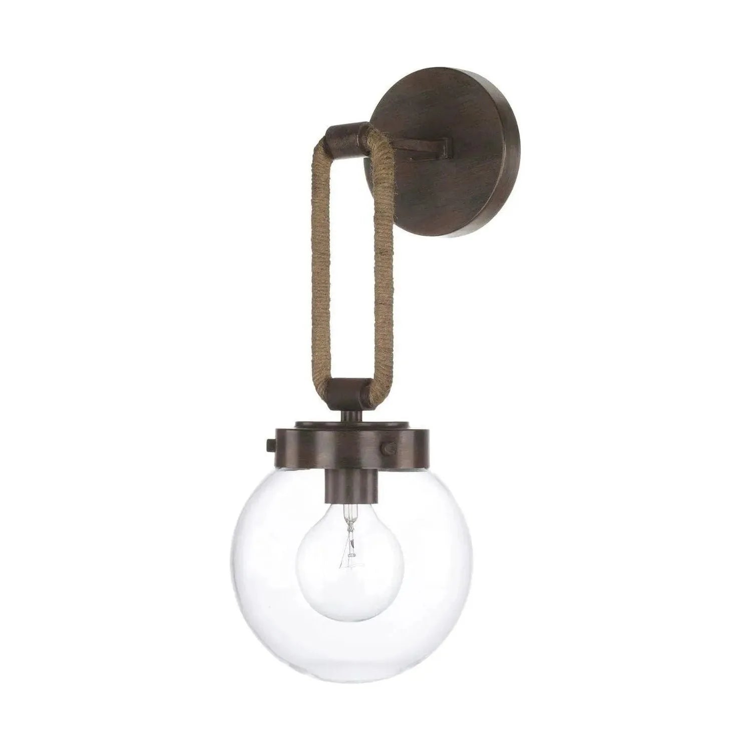 Capital Lighting Fixture Company - Beaufort Globe Wall Sconce - 627412MS | Montreal Lighting & Hardware