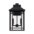 Capital Lighting Fixture Company - Braden Outdoor Wall Lantern - 927121BK | Montreal Lighting & Hardware
