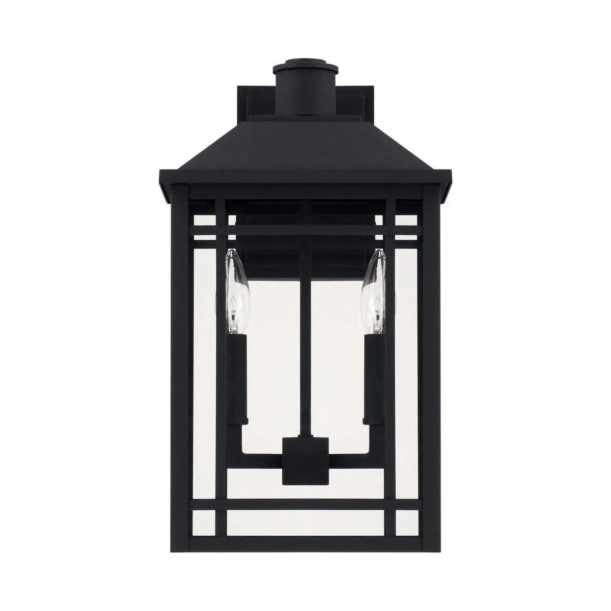 Capital Lighting Fixture Company - Braden Outdoor Wall Lantern - 927121BK | Montreal Lighting & Hardware