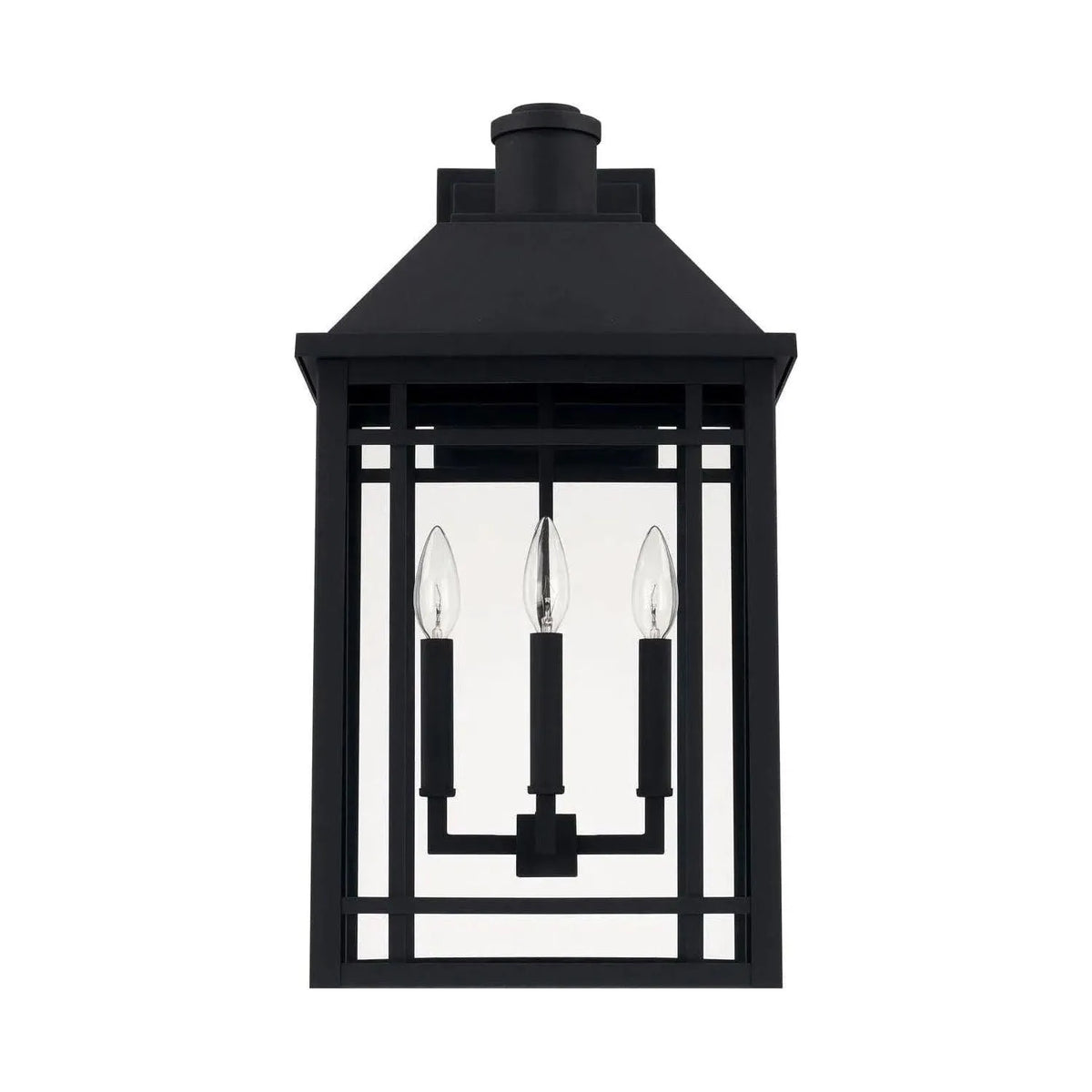 Capital Lighting Fixture Company - Braden Outdoor Wall Lantern - 927131BK | Montreal Lighting & Hardware