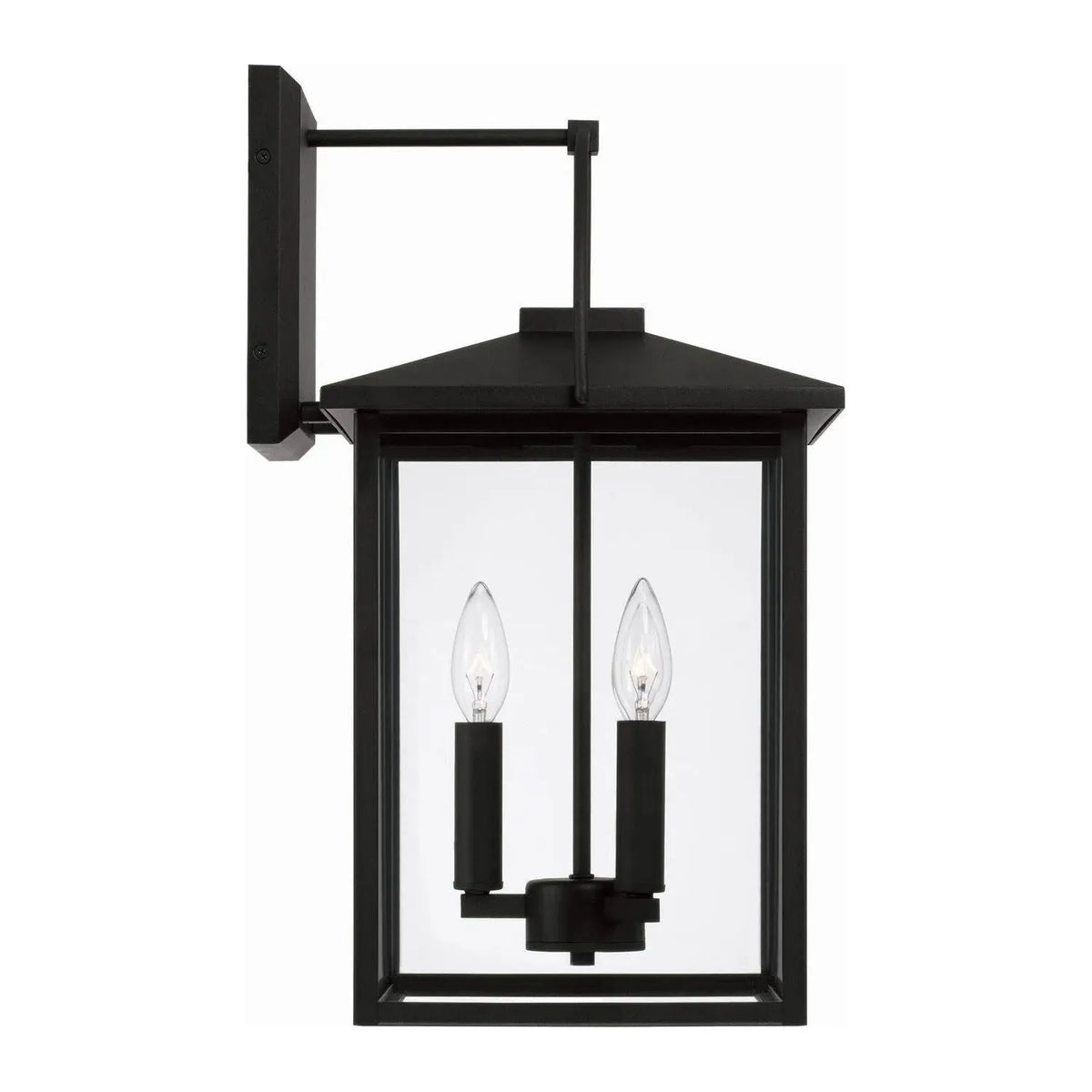 Capital Lighting Fixture Company - Bryson Outdoor Wall Lantern - 948041BK | Montreal Lighting & Hardware