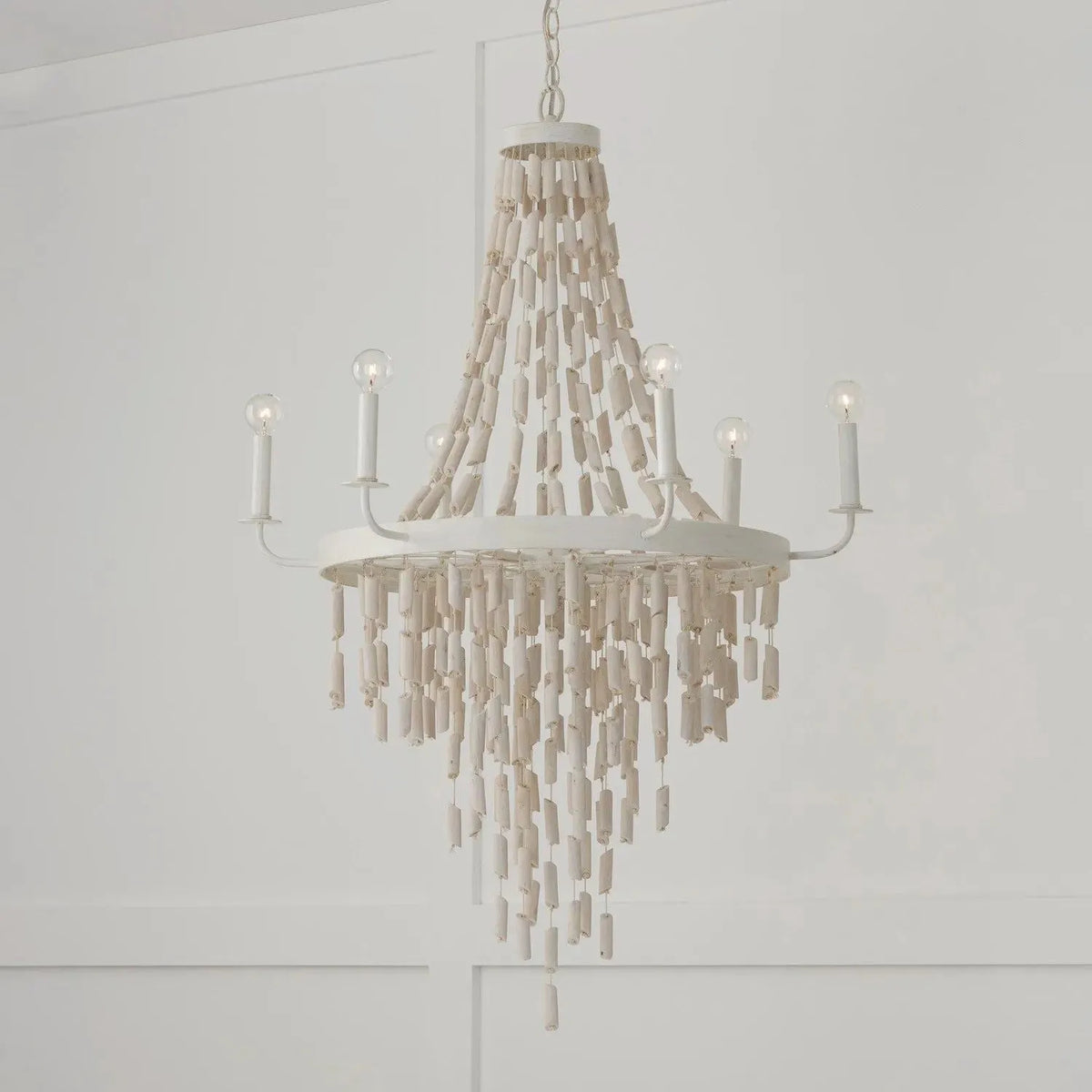 Capital Lighting Fixture Company - Carissa Chandelier - 447782OW | Montreal Lighting & Hardware