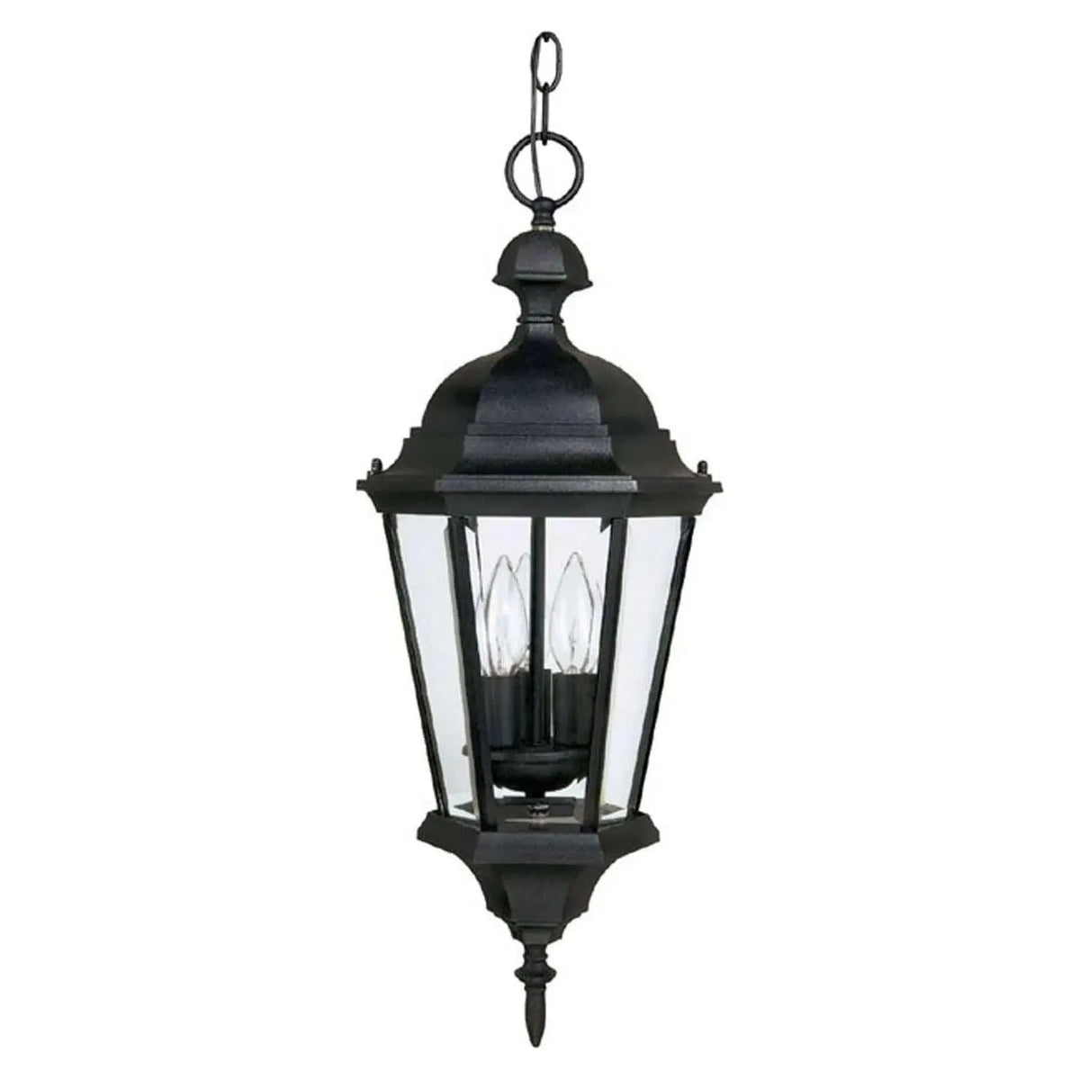 Capital Lighting Fixture Company - Carriage Outdoor Hanging Lantern - 9724BK | Montreal Lighting & Hardware