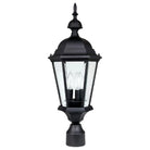 Capital Lighting Fixture Company - Carriage Outdoor Post Lantern - 9725BK | Montreal Lighting & Hardware