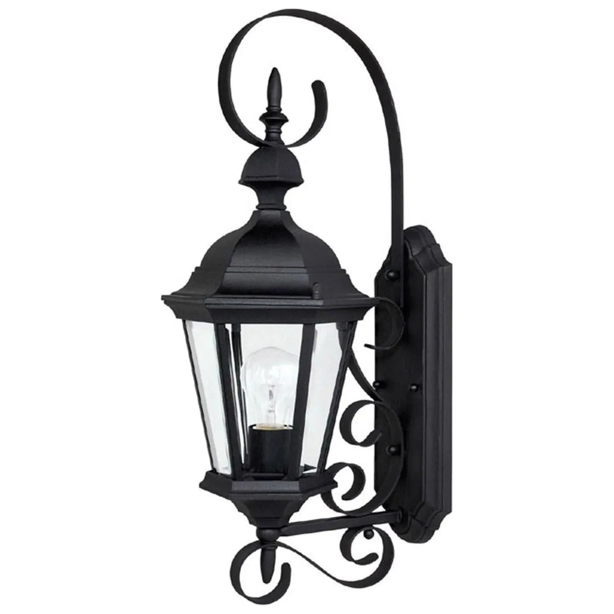 Capital Lighting Fixture Company - Carriage Outdoor Wall Lantern - 9721BK | Montreal Lighting & Hardware
