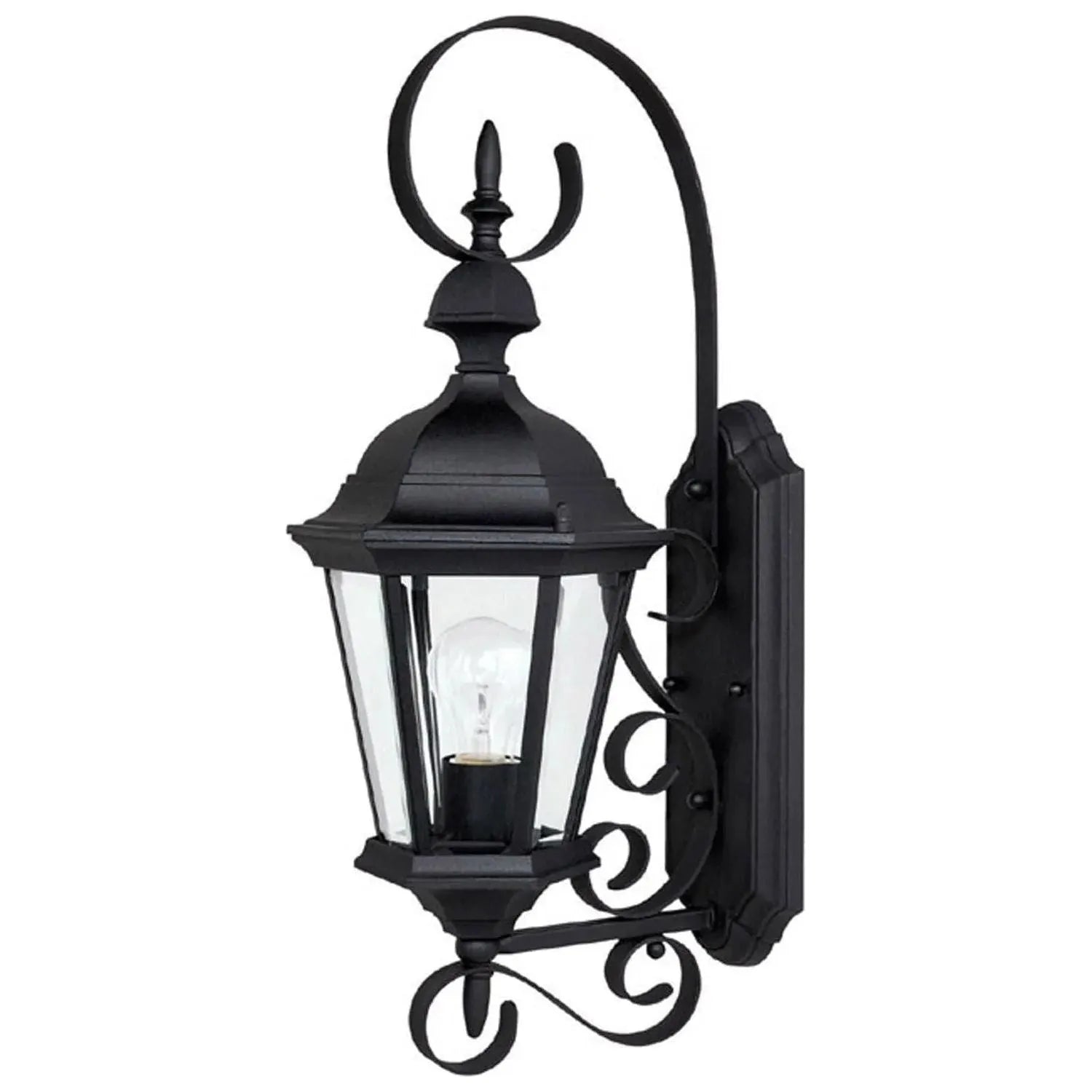 Capital Lighting Fixture Company - Carriage Outdoor Wall Lantern - 9721BK | Montreal Lighting & Hardware