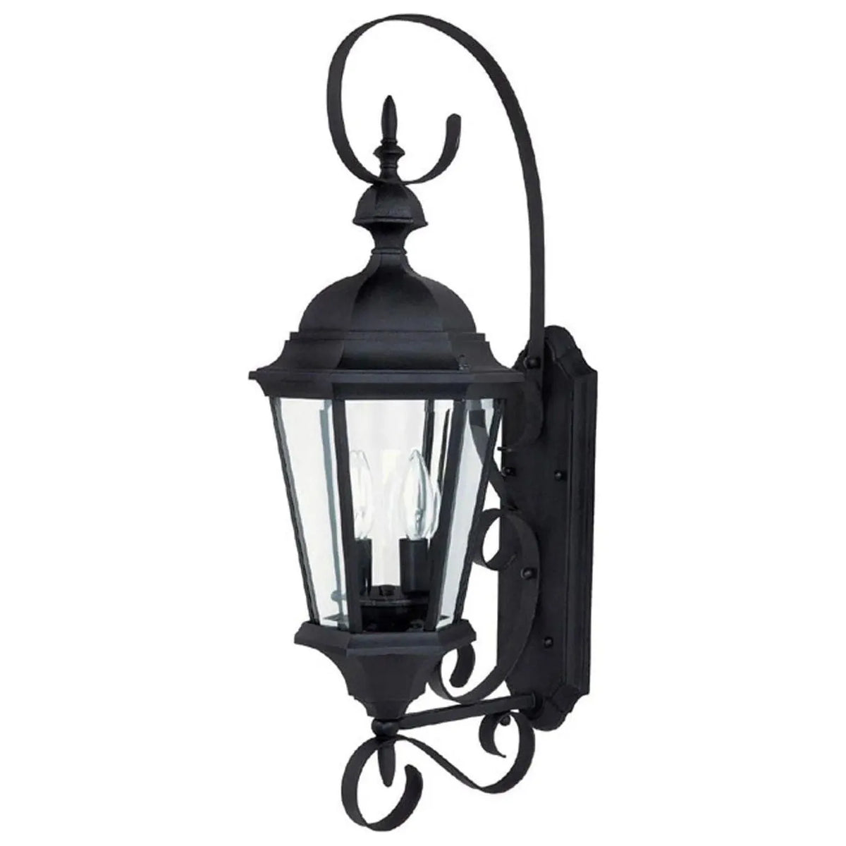 Capital Lighting Fixture Company - Carriage Outdoor Wall Lantern - 9722BK | Montreal Lighting & Hardware