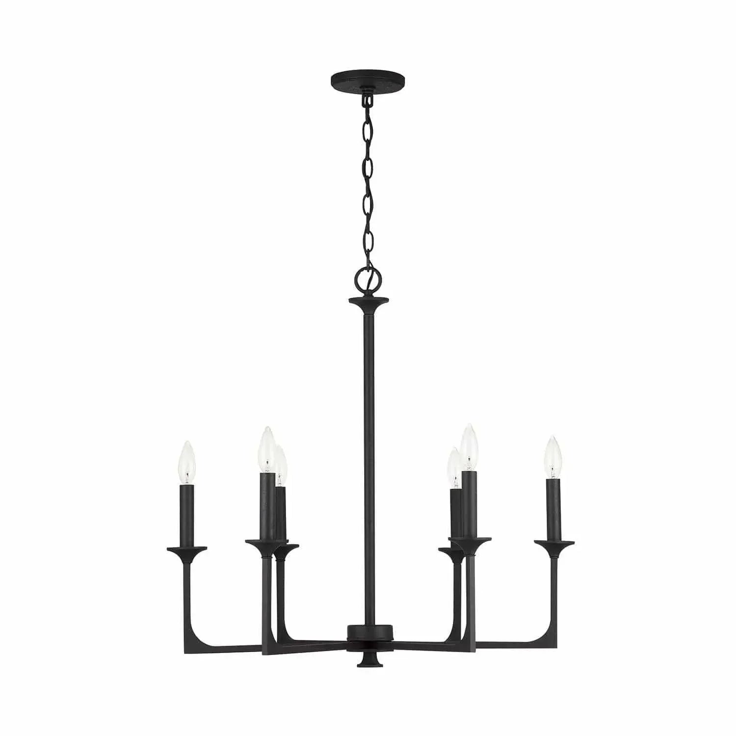 Capital Lighting Fixture Company - Clint Chandelier - 437361BI | Montreal Lighting & Hardware