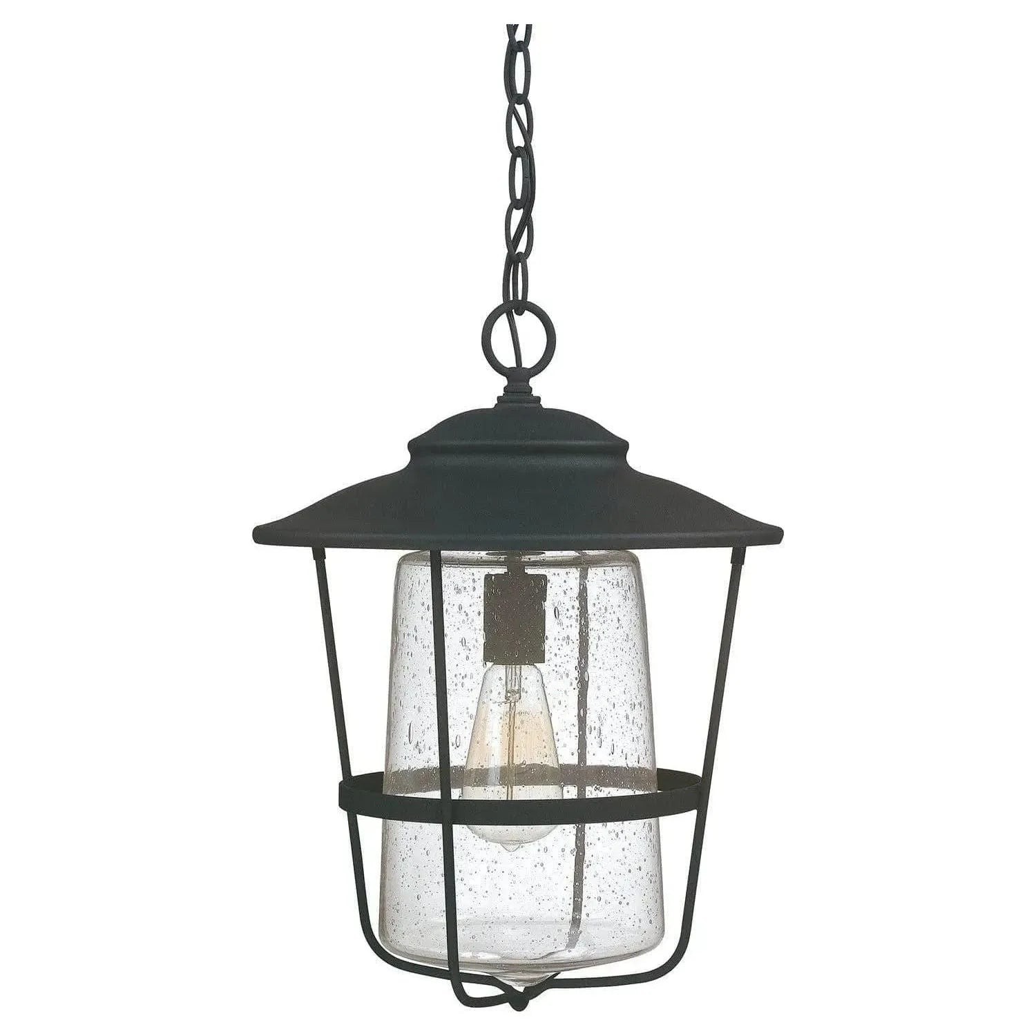 Capital Lighting Fixture Company - Creekside Outdoor Hanging Lantern - 9604BK | Montreal Lighting & Hardware