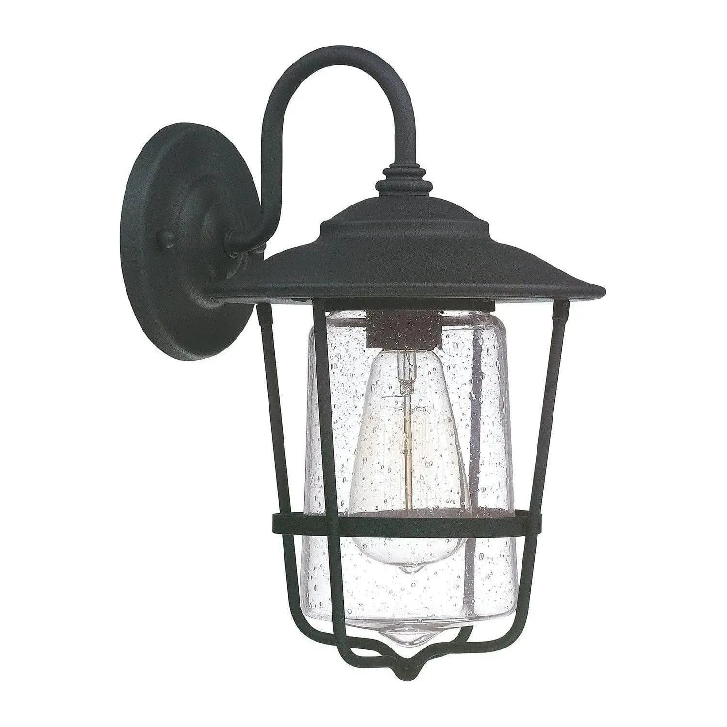 Capital Lighting Fixture Company - Creekside Outdoor Wall Lantern - 9601BK | Montreal Lighting & Hardware
