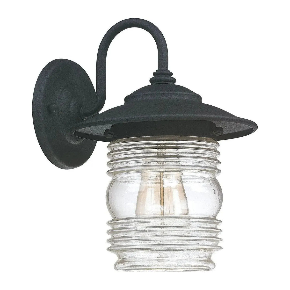 Capital Lighting Fixture Company - Creekside Outdoor Wall Lantern - 9671BK | Montreal Lighting & Hardware