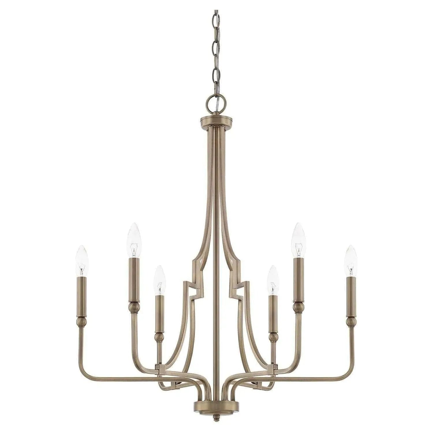 Capital Lighting Fixture Company - Dawson Chandelier - 419361AD | Montreal Lighting & Hardware