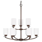Capital Lighting Fixture Company - Dixon Chandelier - 415291BZ-338 | Montreal Lighting & Hardware