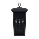 Capital Lighting Fixture Company - Donnelly Outdoor Wall Lantern - 926232BK | Montreal Lighting & Hardware
