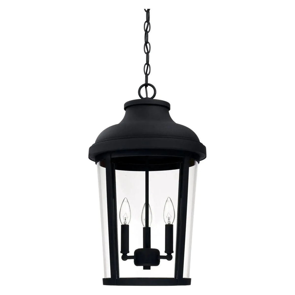 Capital Lighting Fixture Company - Dunbar Outdoor Hanging Lantern - 927033BK | Montreal Lighting & Hardware