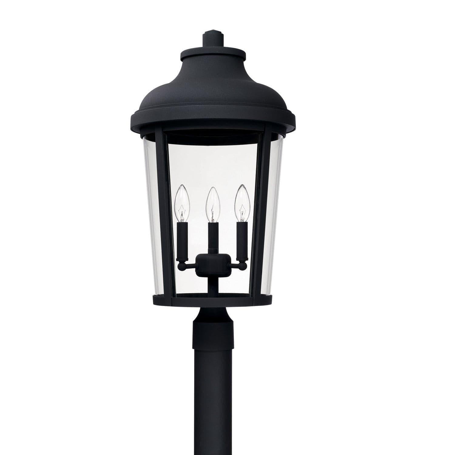 Capital Lighting Fixture Company - Dunbar Outdoor Post Lantern - 927034BK | Montreal Lighting & Hardware