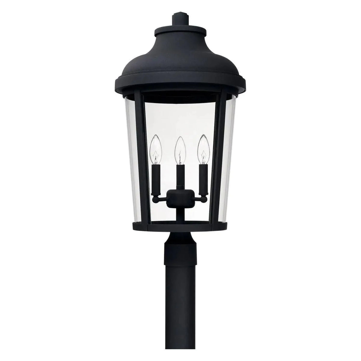 Capital Lighting Fixture Company - Dunbar Outdoor Post Lantern - 927034BK | Montreal Lighting & Hardware
