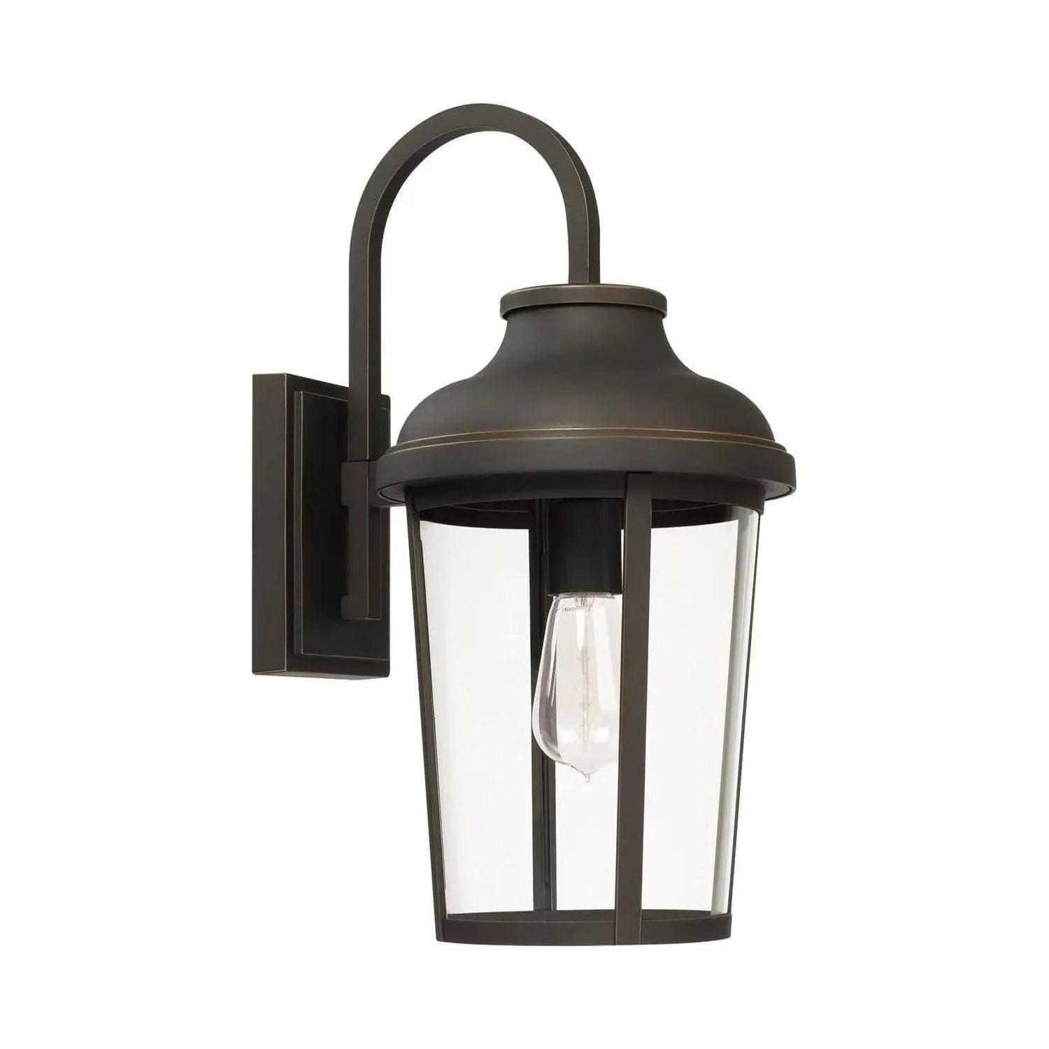 Capital Lighting Fixture Company - Dunbar Outdoor Wall Lantern - 927011BK | Montreal Lighting & Hardware