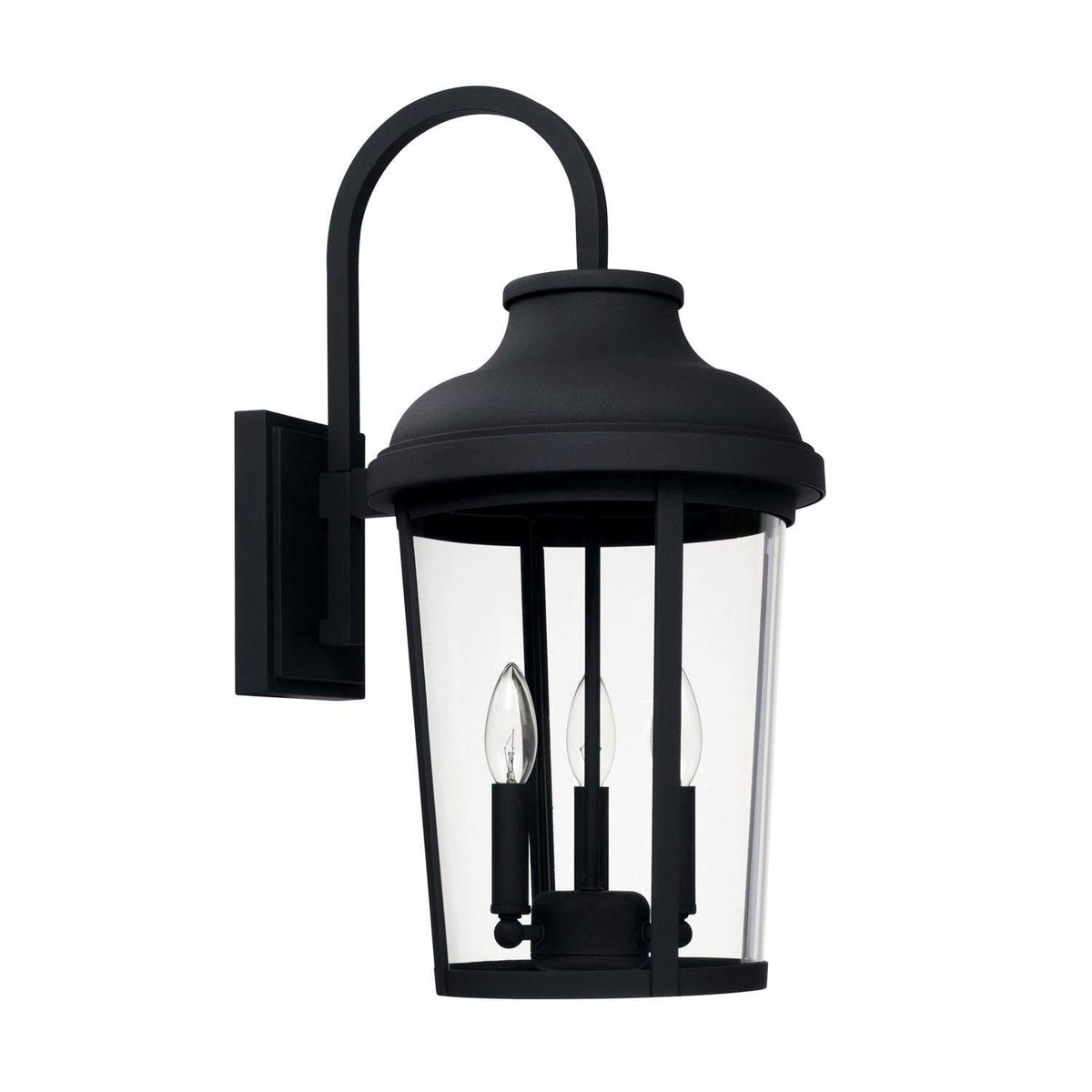 Capital Lighting Fixture Company - Dunbar Outdoor Wall Lantern - 927031BK | Montreal Lighting & Hardware