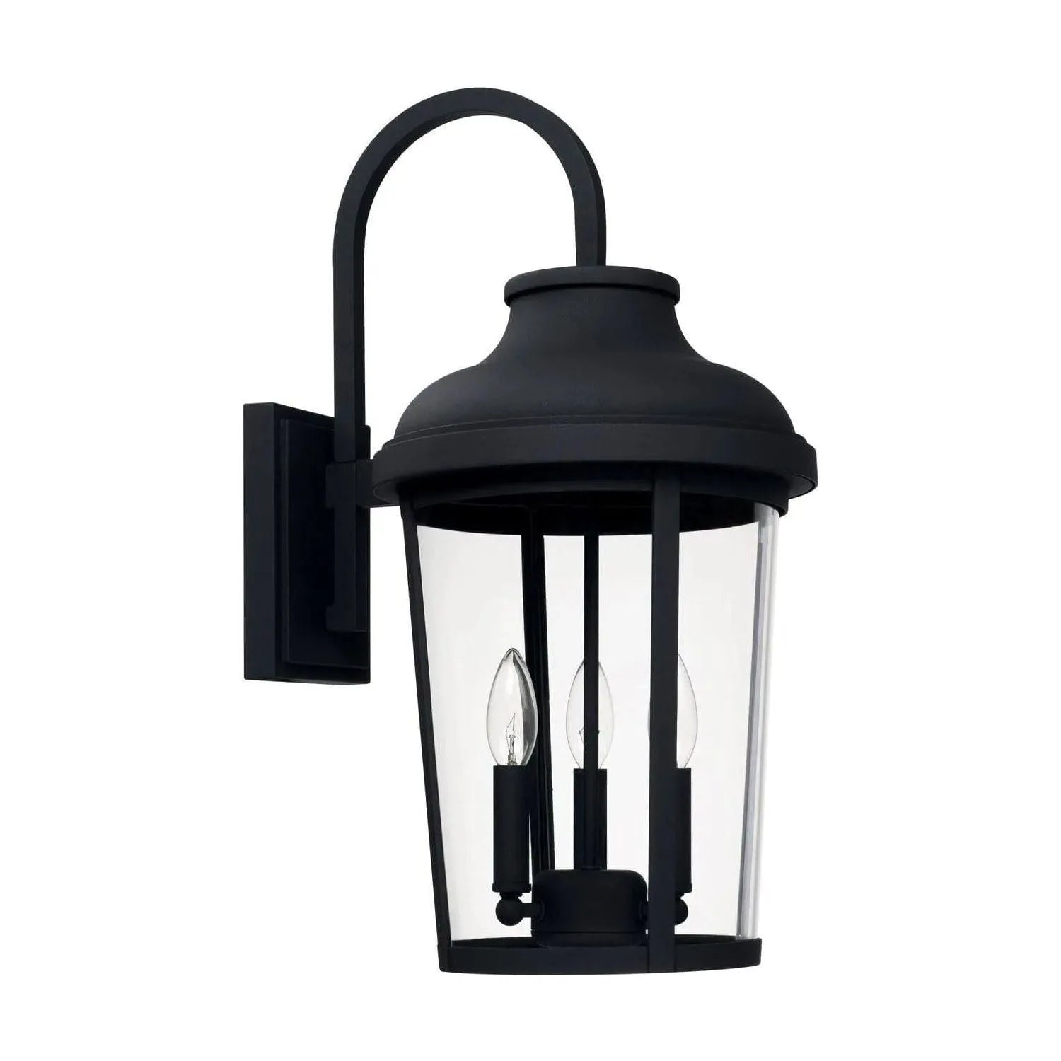Capital Lighting Fixture Company - Dunbar Outdoor Wall Lantern - 927031BK | Montreal Lighting & Hardware
