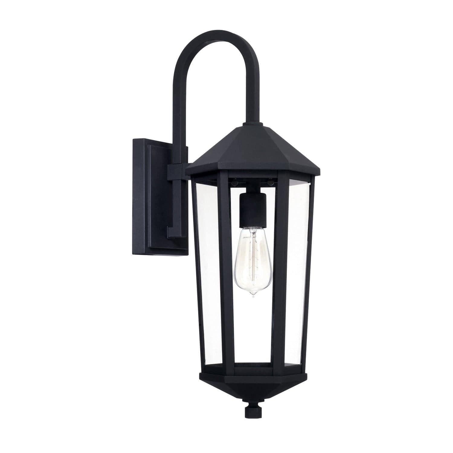 Capital Lighting Fixture Company - Ellsworth Outdoor Wall Lantern - 926911BK | Montreal Lighting & Hardware