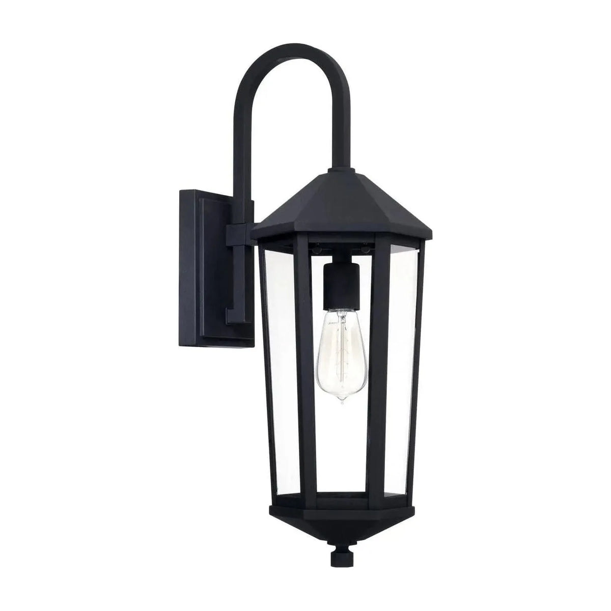 Capital Lighting Fixture Company - Ellsworth Outdoor Wall Lantern - 926911BK | Montreal Lighting & Hardware