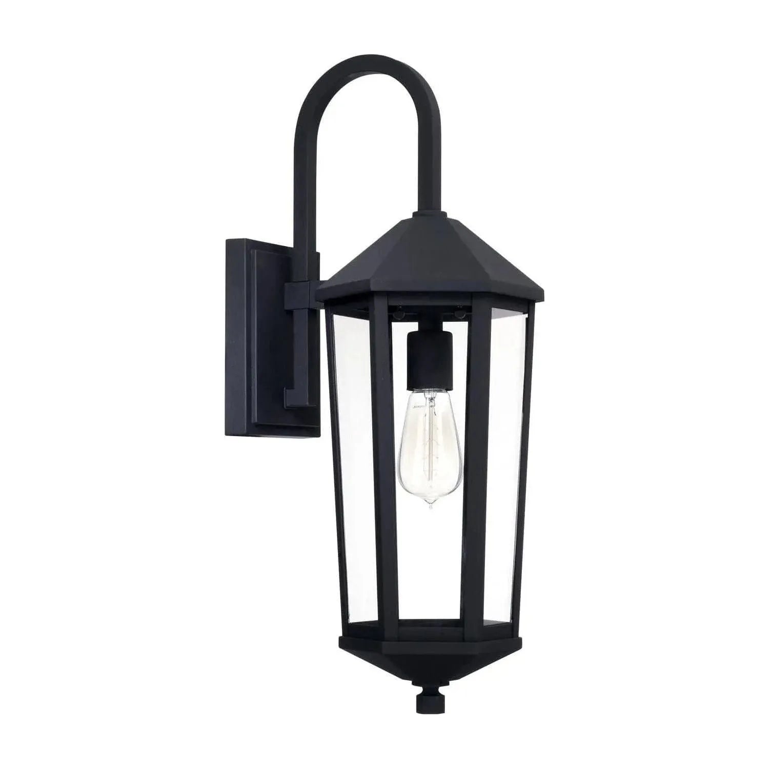 Capital Lighting Fixture Company - Ellsworth Outdoor Wall Lantern - 926911BK | Montreal Lighting & Hardware