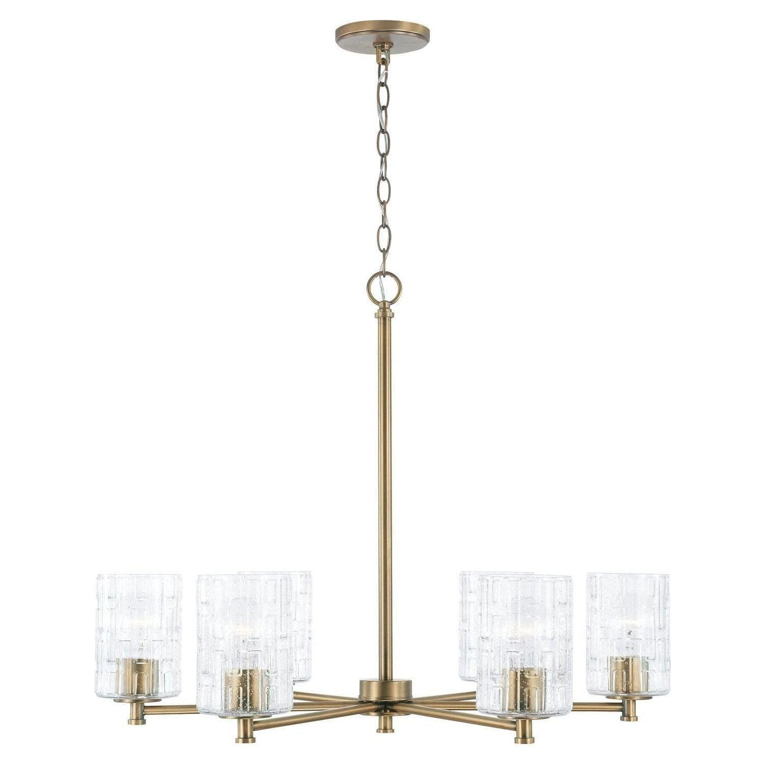 Capital Lighting Fixture Company - Emerson Chandelier - 441361AD-491 | Montreal Lighting & Hardware