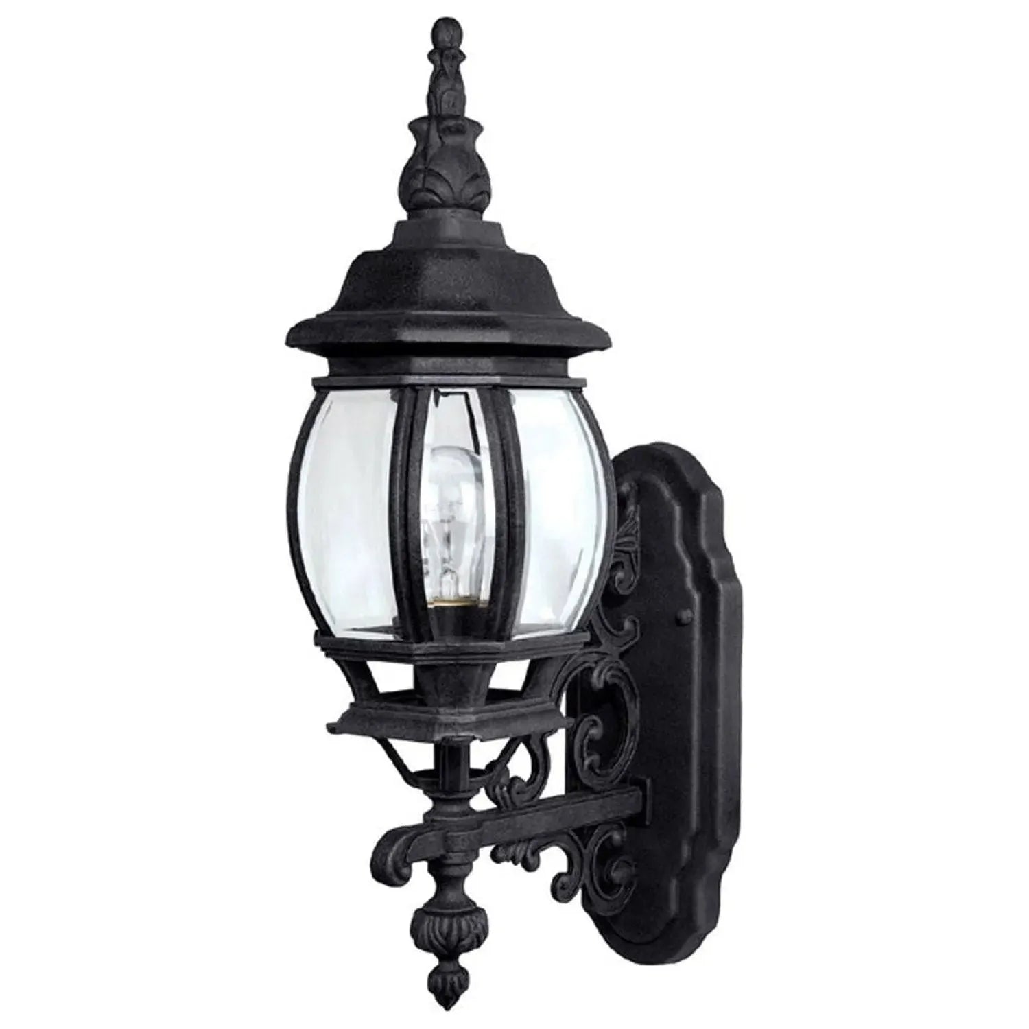 Capital Lighting Fixture Company - French Outdoor Wall Lantern - 9867BK | Montreal Lighting & Hardware