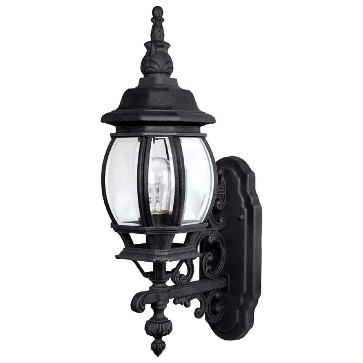 Capital Lighting Fixture Company - French Outdoor Wall Lantern - 9867BK | Montreal Lighting & Hardware