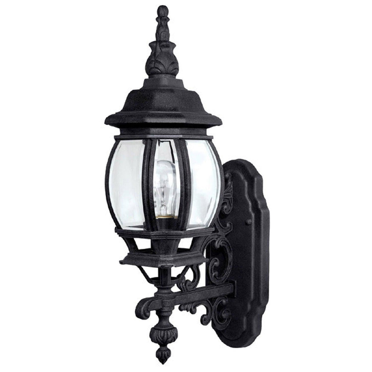 Capital Lighting Fixture Company - French Outdoor Wall Lantern - 9867BK | Montreal Lighting & Hardware