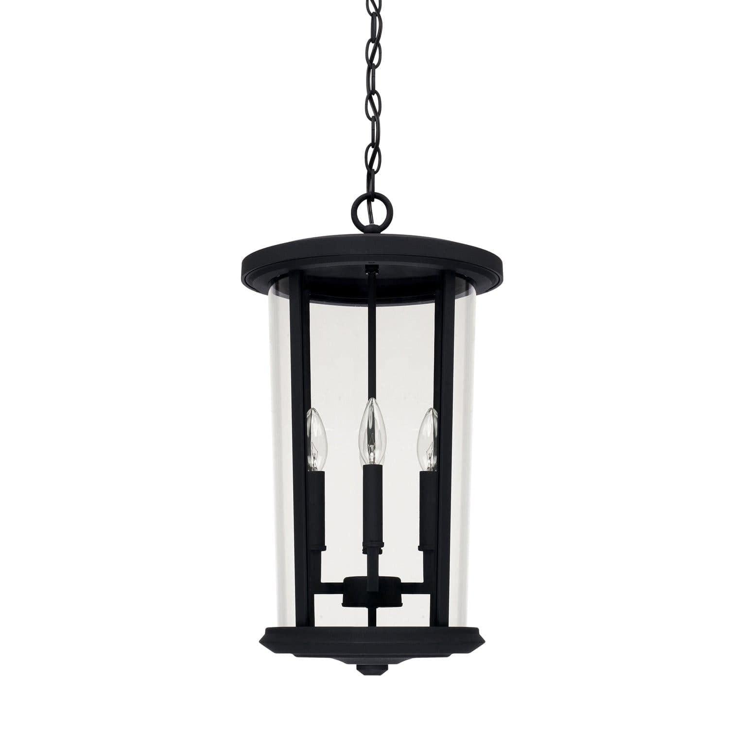 Capital Lighting Fixture Company - Howell Outdoor Hanging Lantern - 926742BK | Montreal Lighting & Hardware