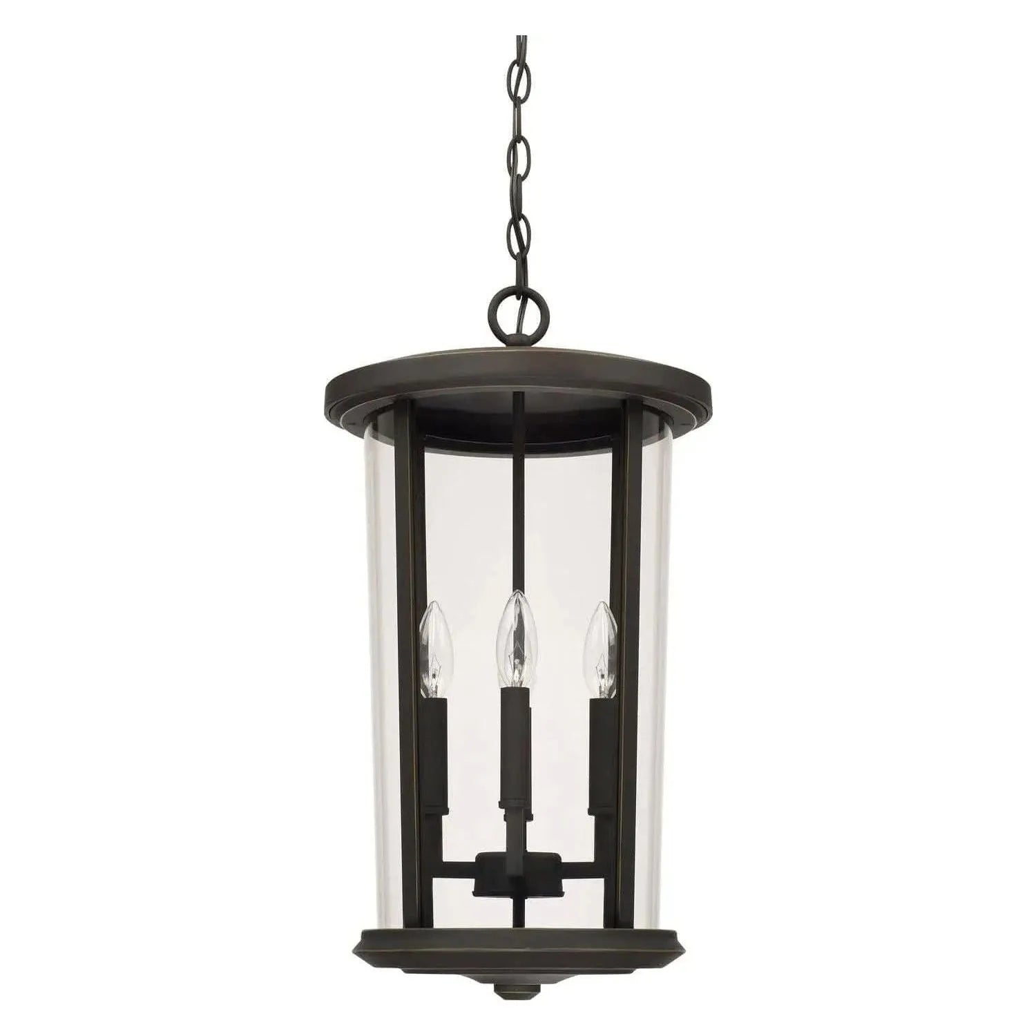 Capital Lighting Fixture Company - Howell Outdoor Hanging Lantern - 926742BK | Montreal Lighting & Hardware