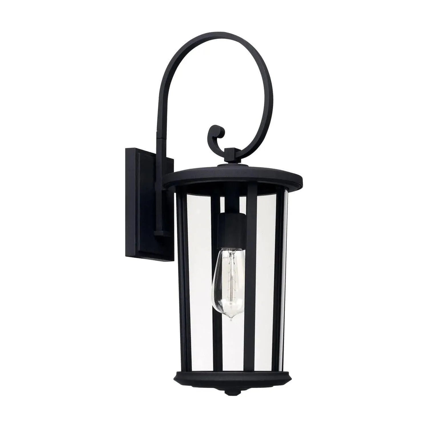 Capital Lighting Fixture Company - Howell Outdoor Wall Lantern - 926711BK | Montreal Lighting & Hardware