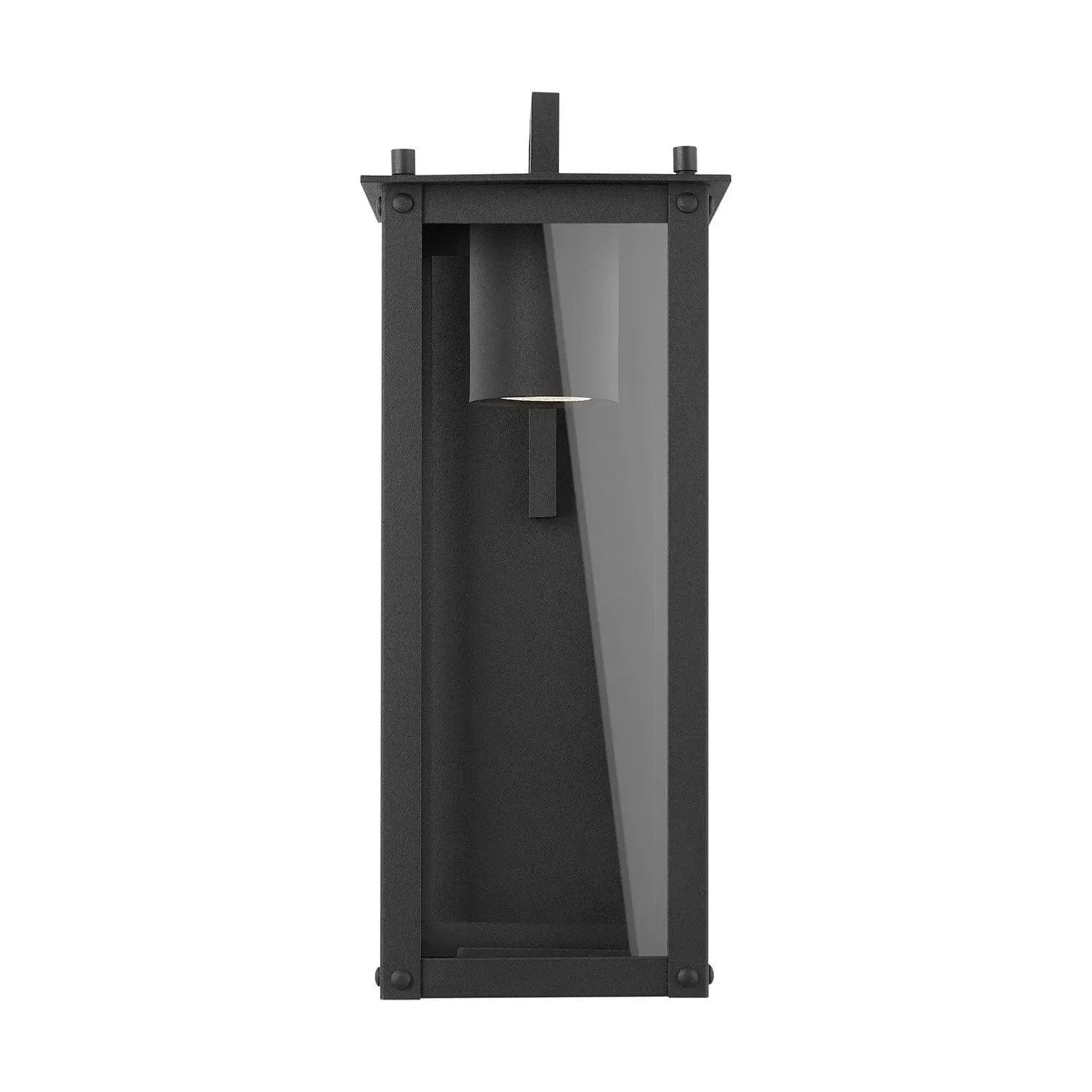 Capital Lighting Fixture Company - Hunt Outdoor Wall Lantern - 934611BK-GL | Montreal Lighting & Hardware