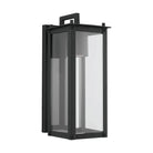 Capital Lighting Fixture Company - Hunt Outdoor Wall Lantern - 934611BK-GL | Montreal Lighting & Hardware