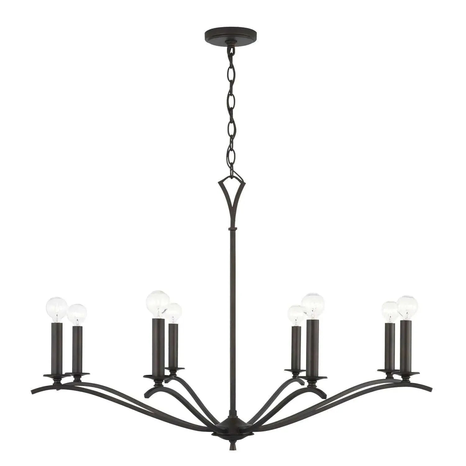 Capital Lighting Fixture Company - Jaymes Chandelier - 442861OB | Montreal Lighting & Hardware