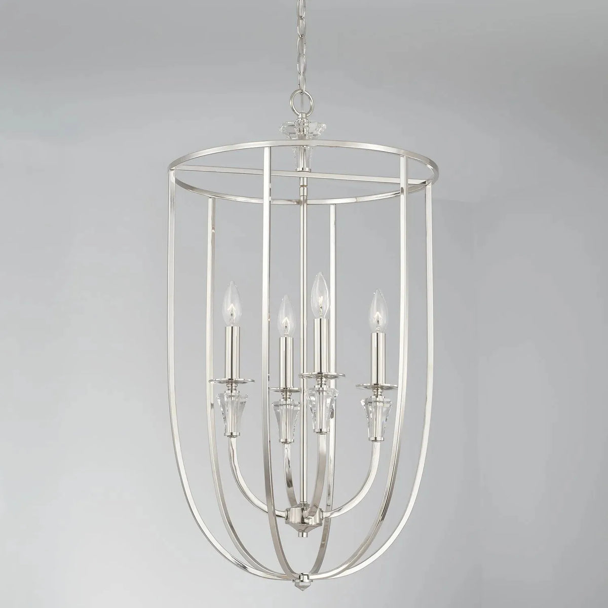 Capital Lighting Fixture Company - Laurent Foyer Pendant - 541841PN | Montreal Lighting & Hardware