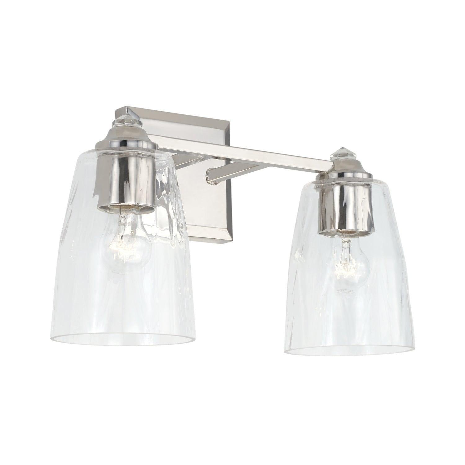 Capital Lighting Fixture Company - Laurent Vanity - 141821PN-509 | Montreal Lighting & Hardware