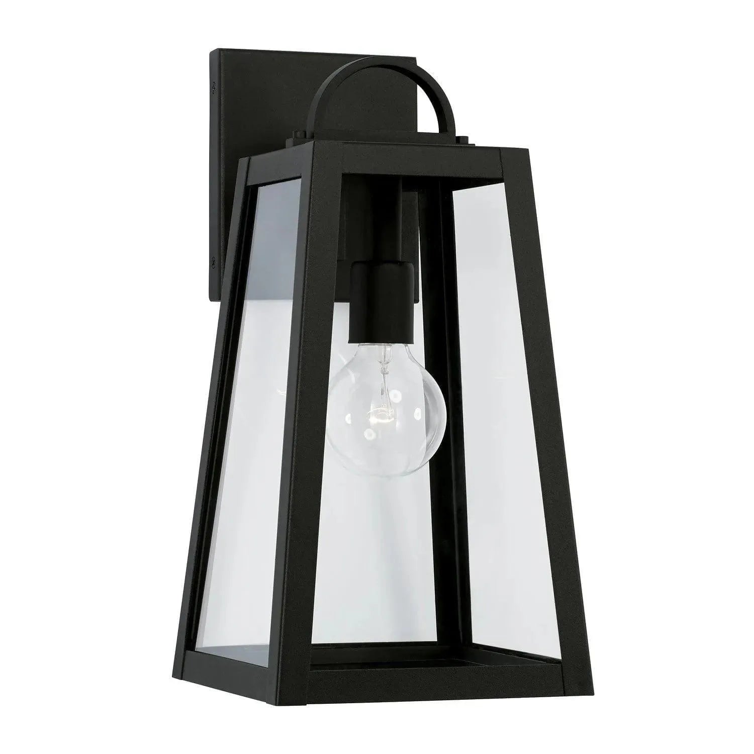 Capital Lighting Fixture Company - Leighton Outdoor Wall Lantern - 943711BK | Montreal Lighting & Hardware