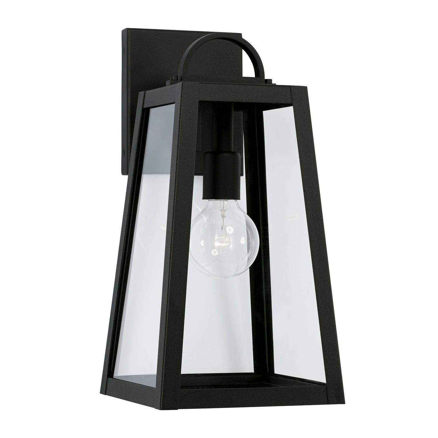 Capital Lighting Fixture Company - Leighton Outdoor Wall Lantern - 943711BK | Montreal Lighting & Hardware