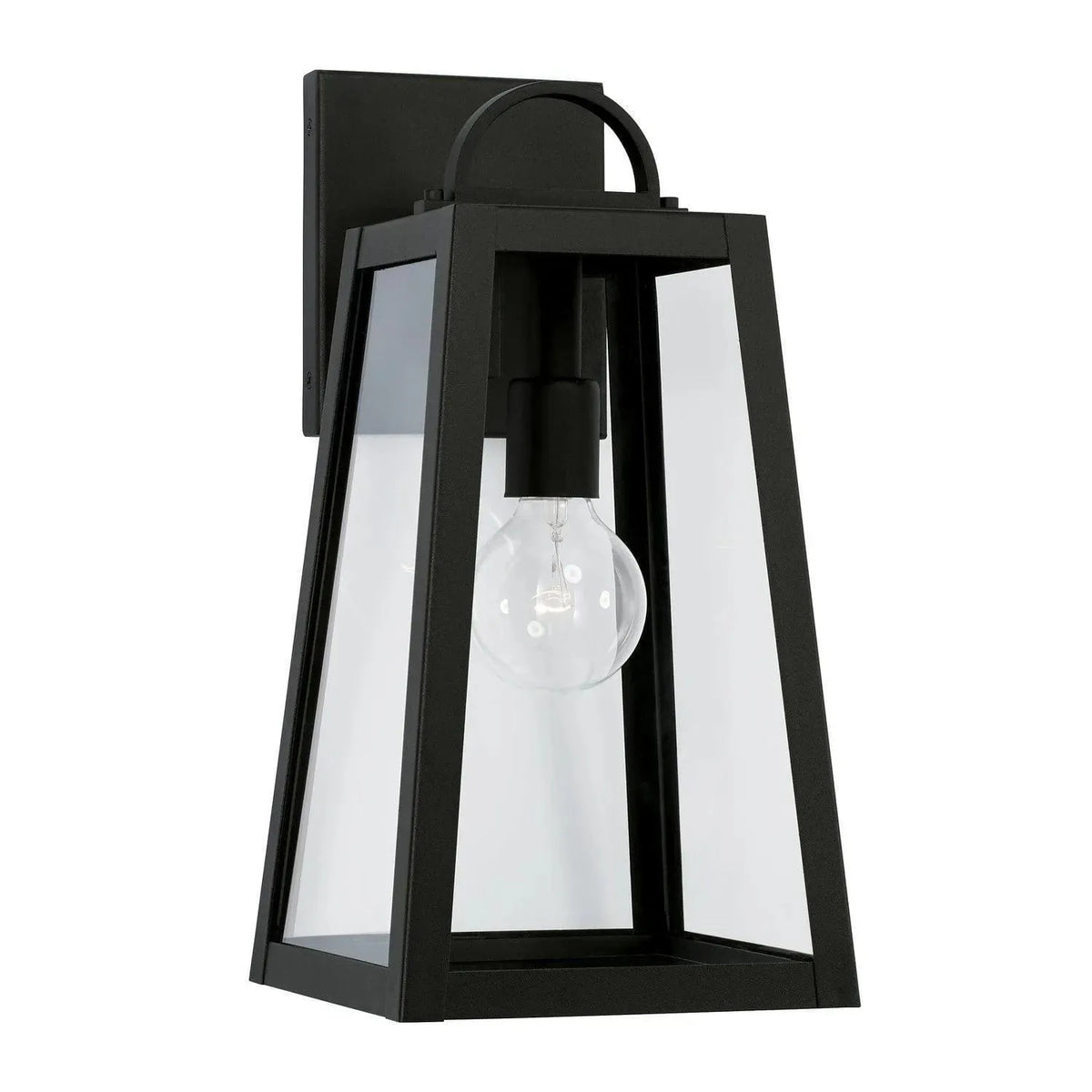Capital Lighting Fixture Company - Leighton Outdoor Wall Lantern - 943711BK | Montreal Lighting & Hardware