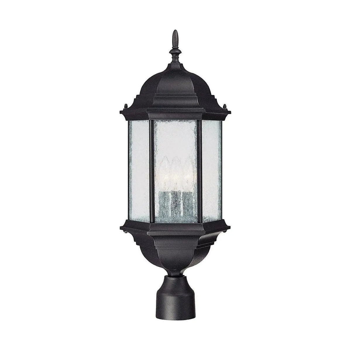 Capital Lighting Fixture Company - Main Outdoor Post Lantern - 9837BK | Montreal Lighting & Hardware