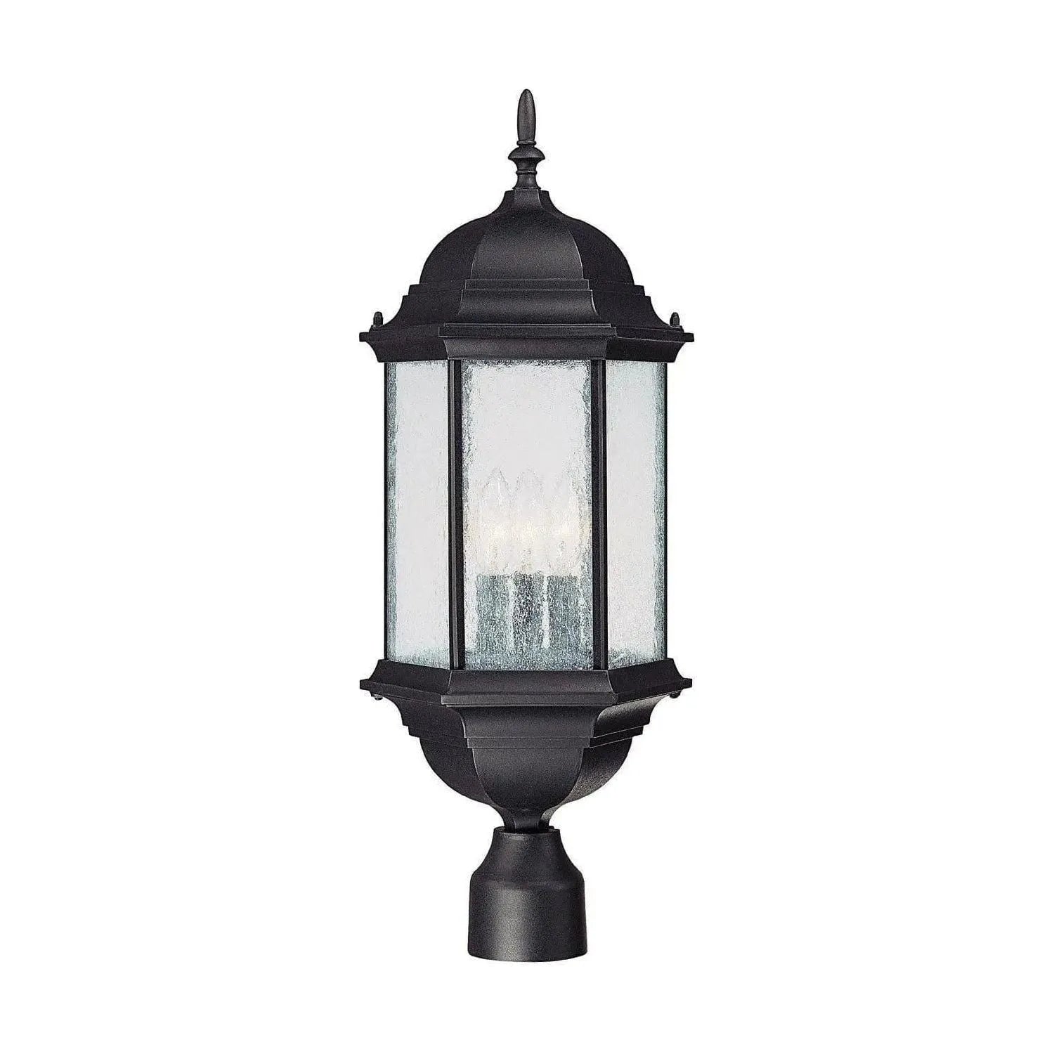 Capital Lighting Fixture Company - Main Outdoor Post Lantern - 9837BK | Montreal Lighting & Hardware