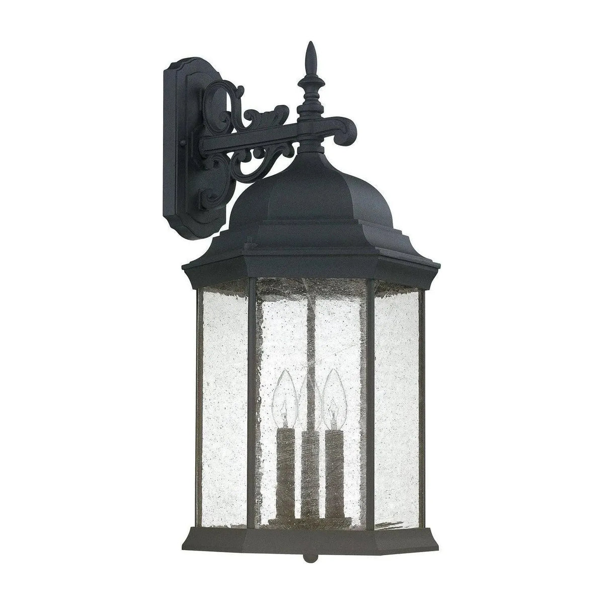 Capital Lighting Fixture Company - Main Outdoor Wall Lantern - 9838BK | Montreal Lighting & Hardware
