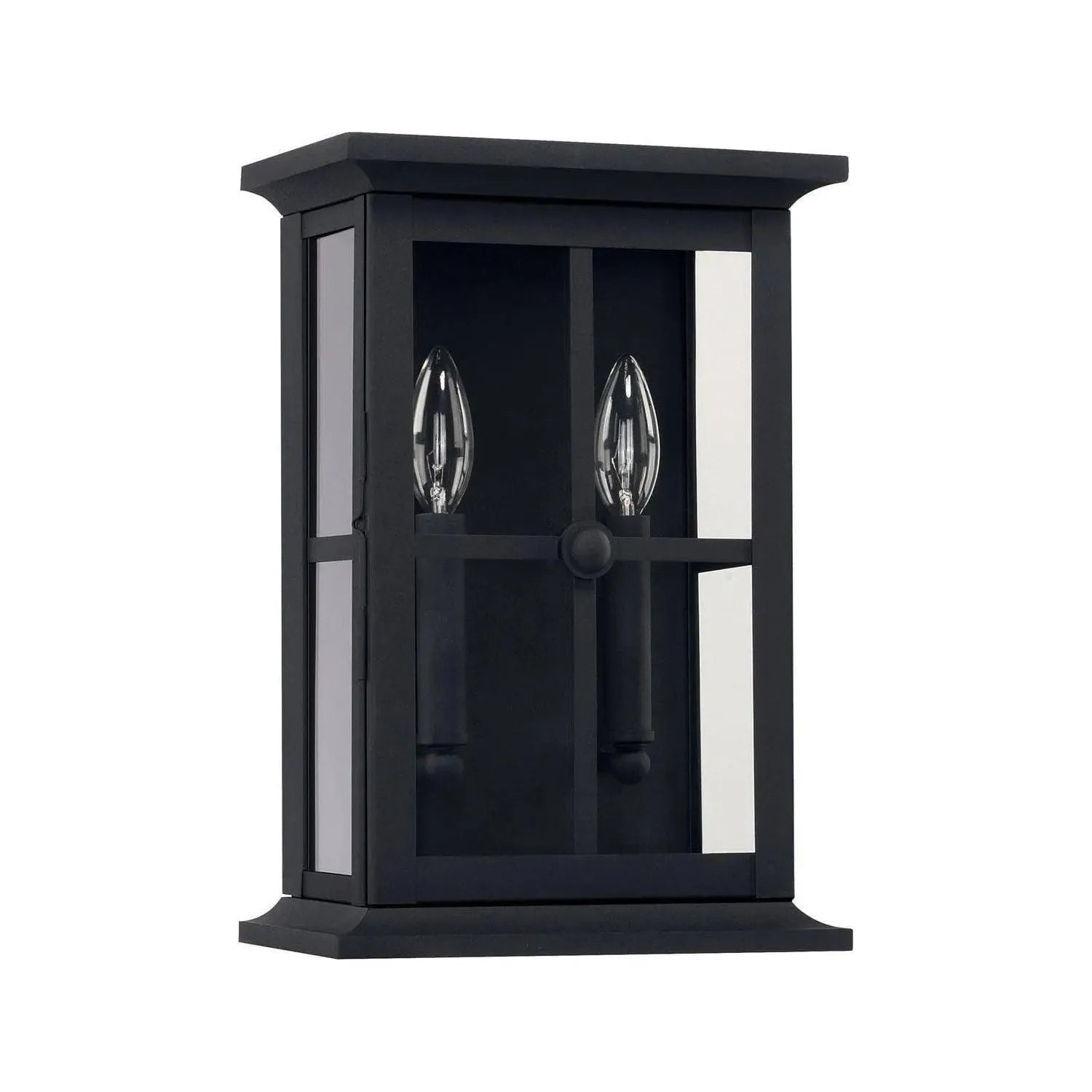 Capital Lighting Fixture Company - Mansell Outdoor Wall Lantern - 926421BK | Montreal Lighting & Hardware
