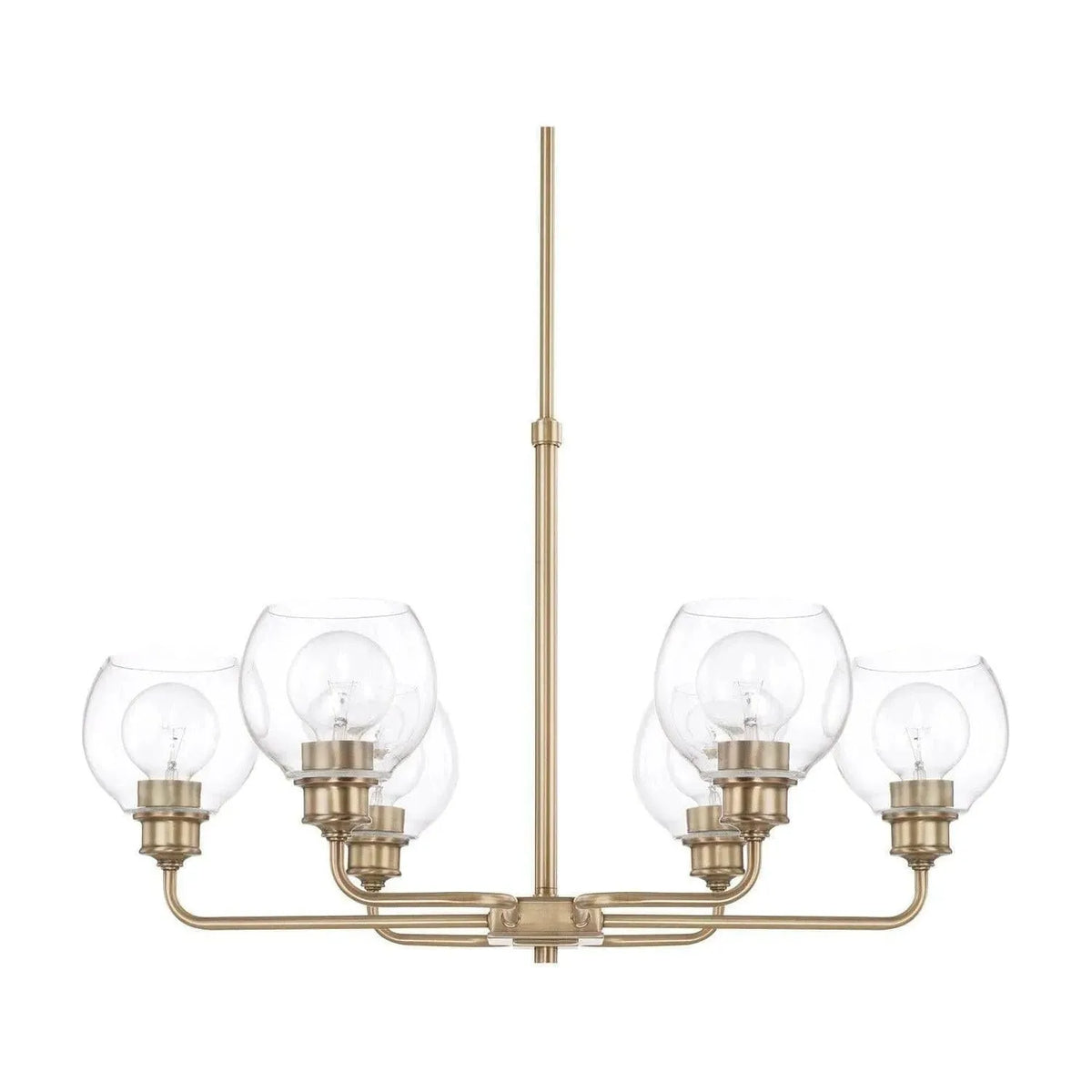 Capital Lighting Fixture Company - Mid Chandelier - 421161AD-426 | Montreal Lighting & Hardware