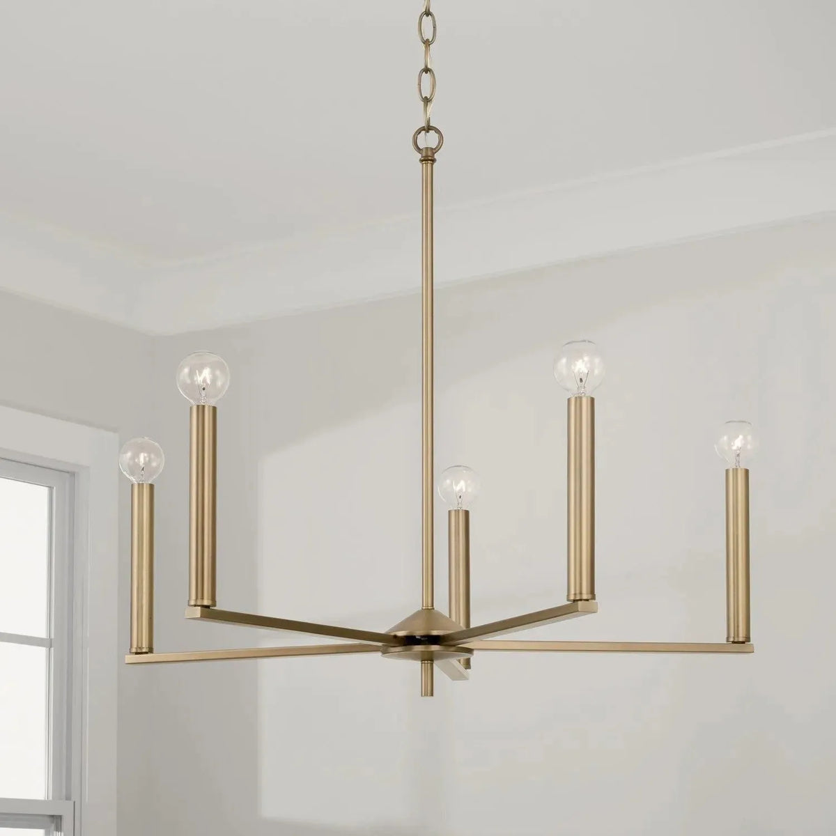 Capital Lighting Fixture Company - Portman Chandelier - 448651AD | Montreal Lighting & Hardware